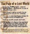 The Pain Of A Lost World